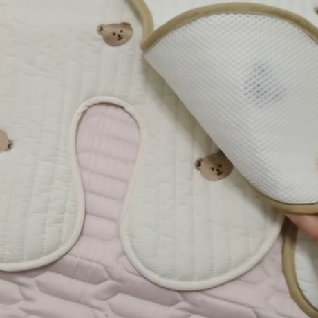 7color 刺繍ベビーカーシート(052)