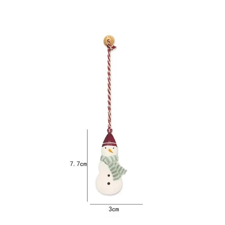 Xmas ornament雪だるま(421)