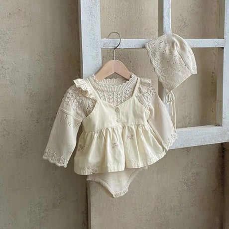 pale pink flowerキャミセットアップ(554)