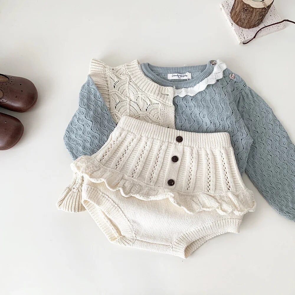 ホワイトコットンフリルベスト 未使用 ザラ コットンニット フリルベスト ノースリーブトップス