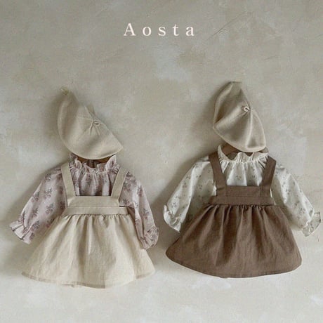 即納【Aosta】Baguette Suspender  onepiece (a12)