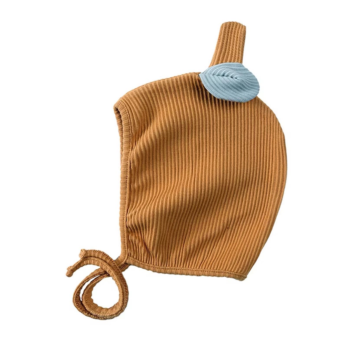 別珍フルボンネット a:ruco 耳が聴こえるフルボンネ くま耳付きぽこぽこポップコーンボンネット | Pay ID