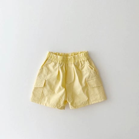 マカロンカラーサマーショートパンツ(316)