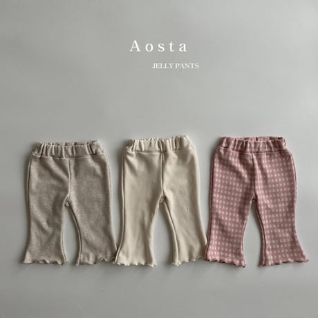 即納【Aosta】Jelly pants (a26)