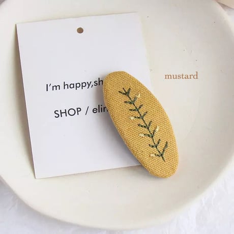 刺繍パッチンピン(952)