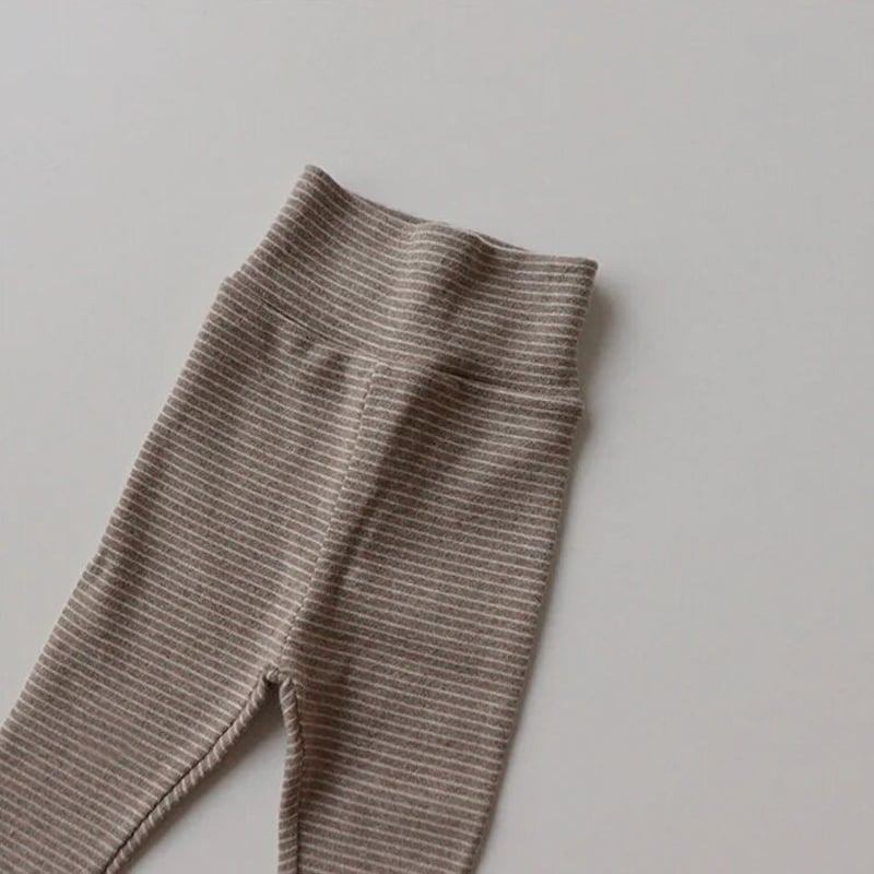 即納あり◇ボーダーコットンロンパース&レギンスset(1773) | こども