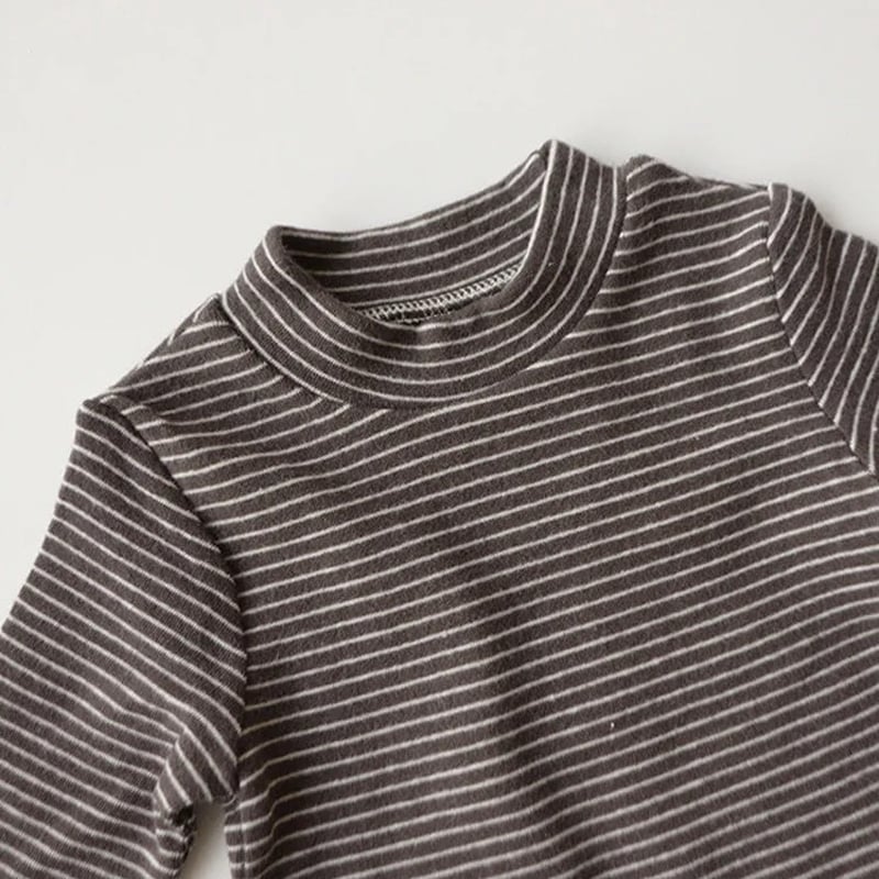 即納あり◇ボーダーコットンロンパース&レギンスset(1773) | こども