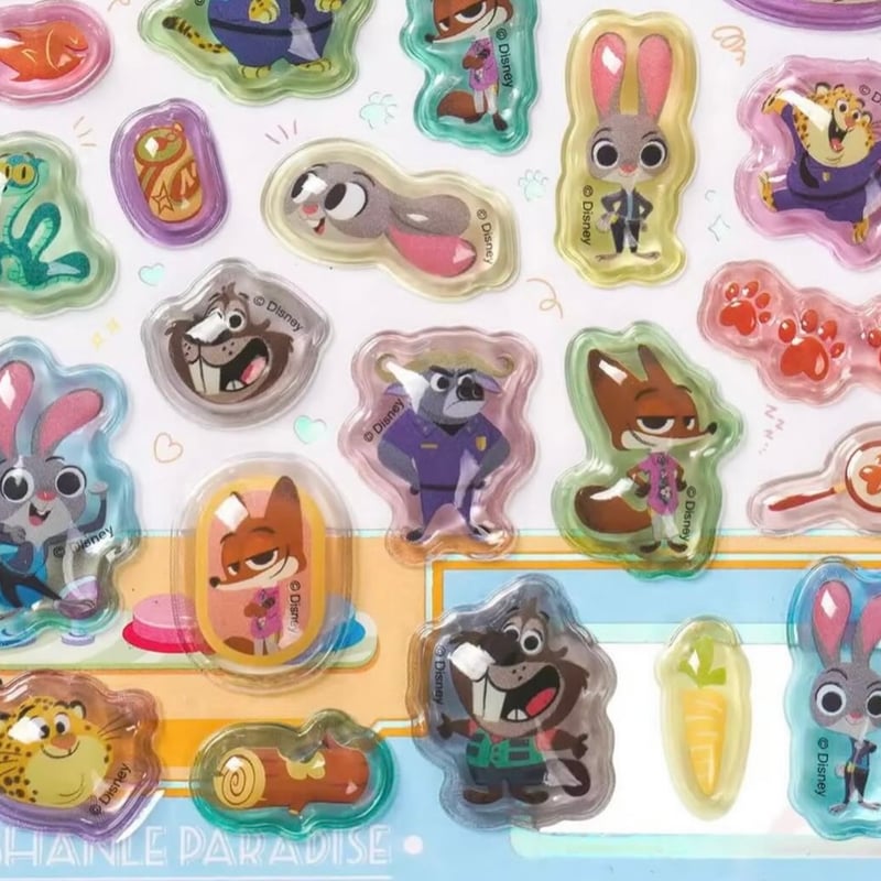【正規品】 Zootopia シール3点セット 正規品 Zootopia 10周年記念 ステッカーセット - メルカリ