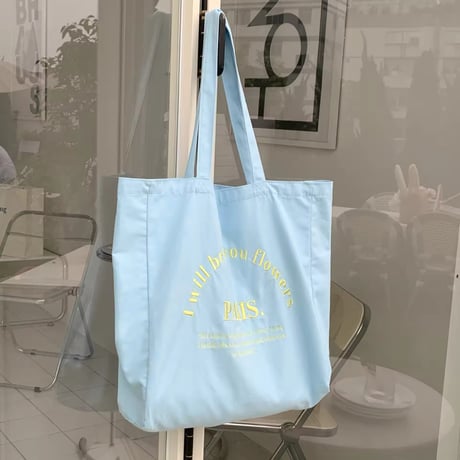 PARIS.ロゴ刺繍トートバッグ(2708)