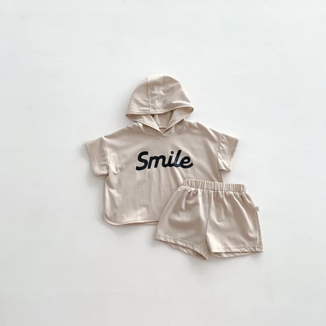 Smileパーカーセットアップ(576)