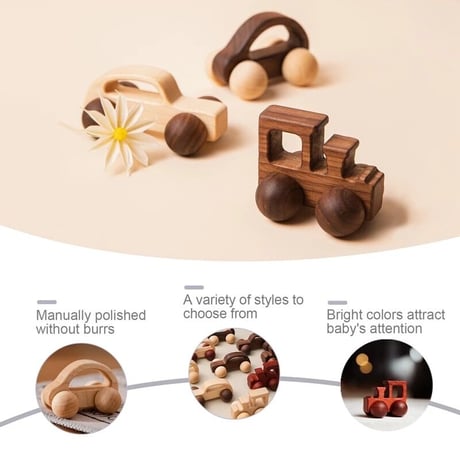 maple×walnut 木製ミニカー(234)