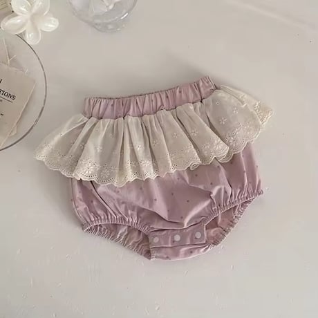 いちごみるくカラーサマーフリルブルマセットアップ(2219)