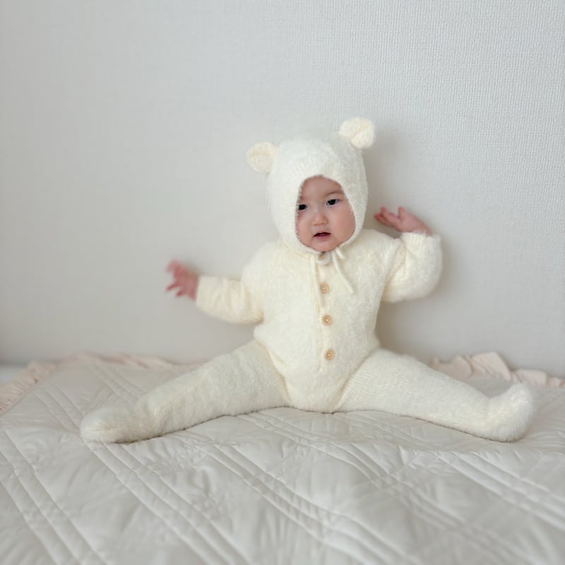 4color テディベアふわふわスーツ(2381) | こどもふく moco kids