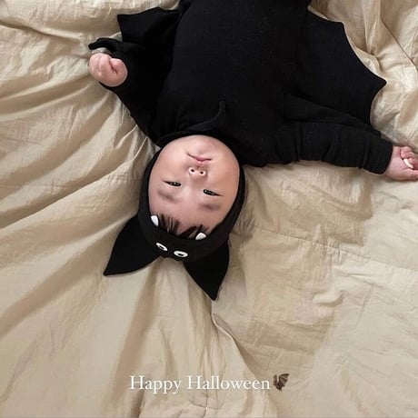 Halloweenコウモリセットアップ(3209)