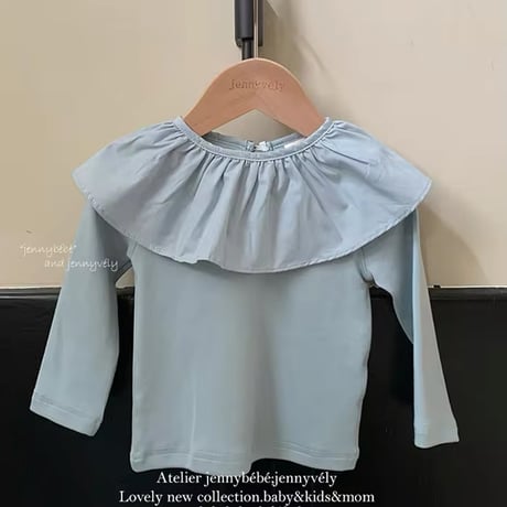 jennybebe 3color BIGフリルブラウス(732)