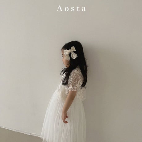 即納【Aosta】camellia tutu dress(2980)