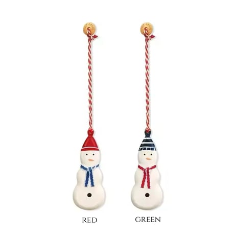 Xmas ornament雪だるま(421)