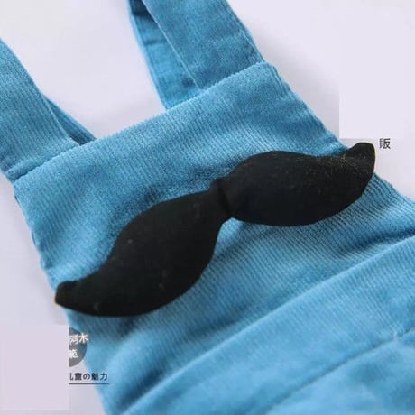 ひげ付きサロペット(102)