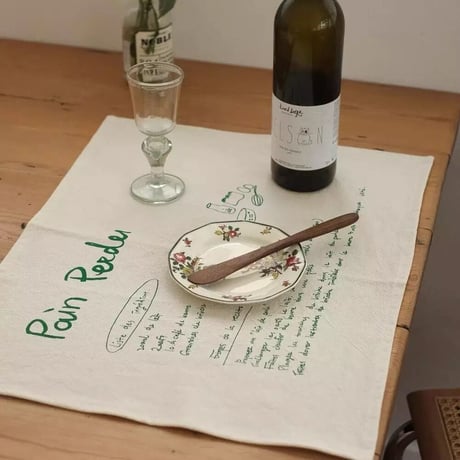 2color French kitchen cloth(2080)
