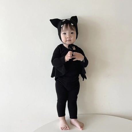 Halloweenコウモリセットアップ(3209)