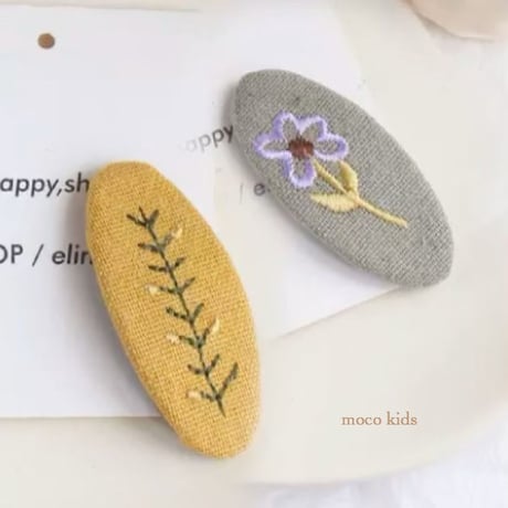 刺繍パッチンピン(952)