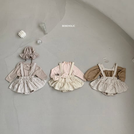 即納【bebeholic】Peanut Skirt Bloomers (be36)