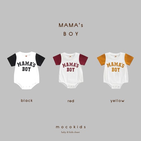 mama's boyロンパース(859)