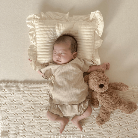 new bornワッフルセットアップ(1340)