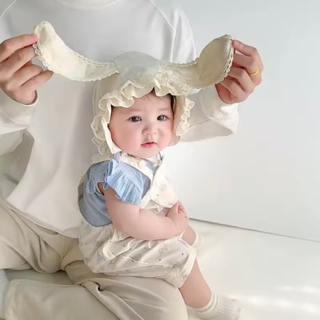 baby,うさみみボンネット　オフ白　新品 うさみみボンネット – BABY, THE STARS SHINE BRIGHT