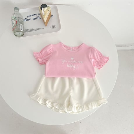 hem frill ショートパンツ(3173)