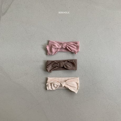 即納【bebeholic】volume hair band (be04)