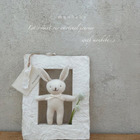 即納【monbebe】organic cotton doll (mo22)