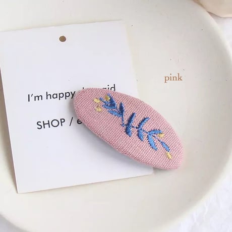 刺繍パッチンピン(952)