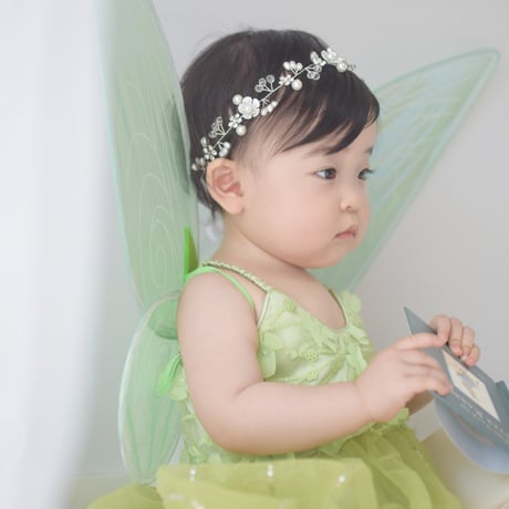 green fairy wingドレス(590)