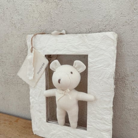 即納【monbebe】organic cotton doll (mo22)
