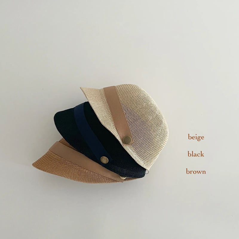 麦わらジョッキー帽(306) | こどもふく moco kids