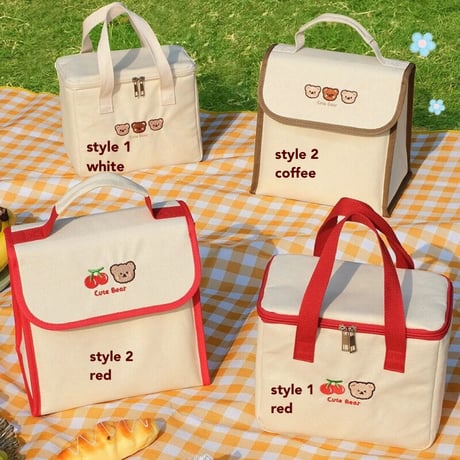 4type 保冷保温くまさんランチバッグ(278)