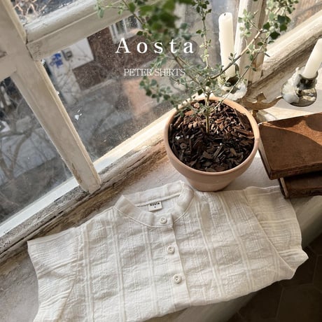 即納【Aosta】petar shirt(2998)