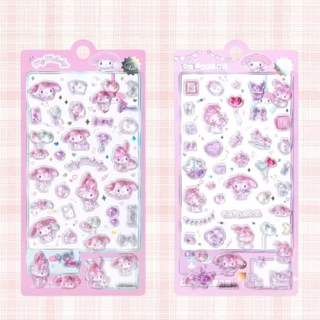 キャラクターpinkうるちゅるシール(1801)s