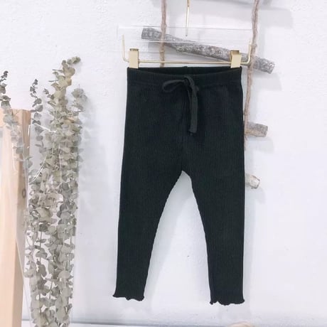 即納✩5color 春カラーリブレギンス(599)