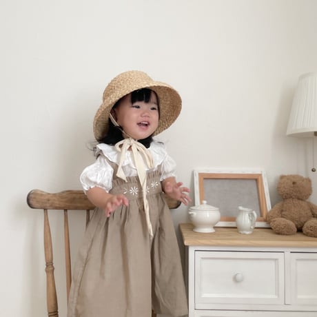 即納あり◆khaki ノースリーブハイウエストワンピース(1525)