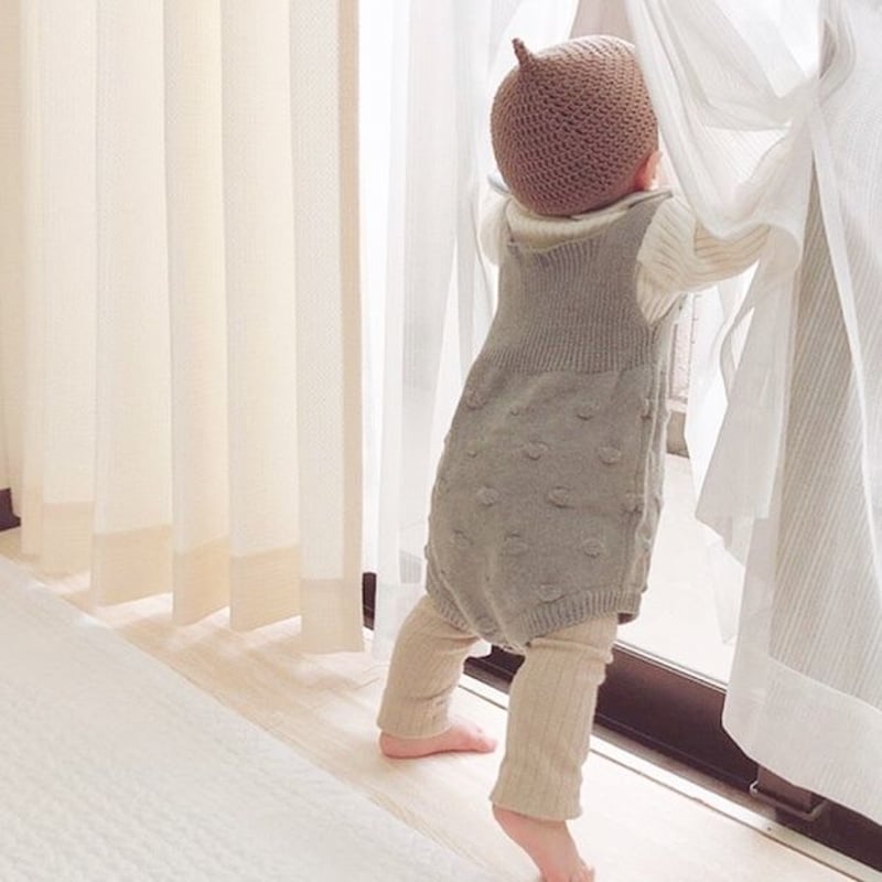 drug store'sグレーのロンパース70 Ampersand（アンパサンド） ベビー服 ロンパース 半袖 60 70 夏 男の子