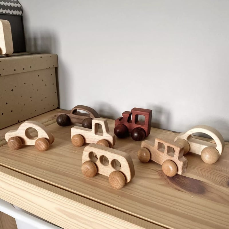 maple×walnut 木製ミニカー(234) | こどもふく🧸mocokids