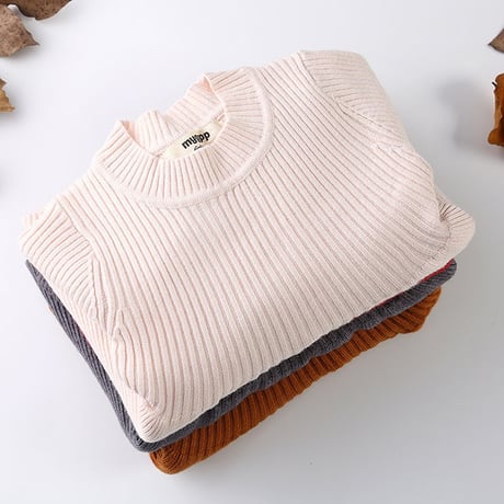 4color リブウールニットワンピース(800)