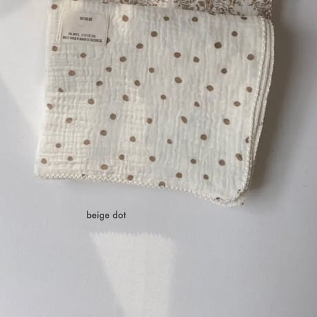 10color ふち刺繍ガーゼケット(283)