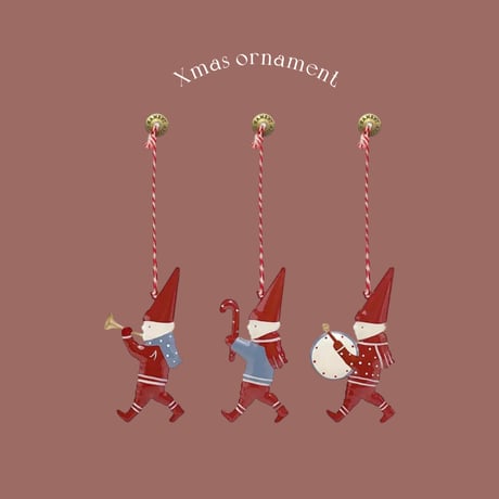 Xmas ornament小人(437)