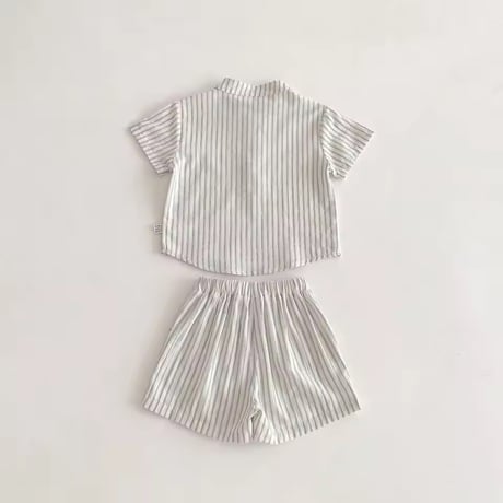 boy&girl ストライプサマーセットアップorワンピース(1313)