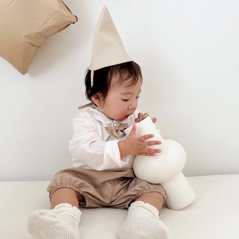 2color 淡色かぼちゃパンツフォーマルセットアップ(1570) | こどもふく