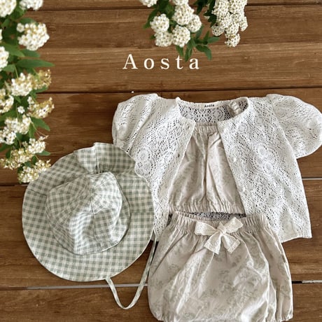 即納【Aosta】lovely cardigan(2951)