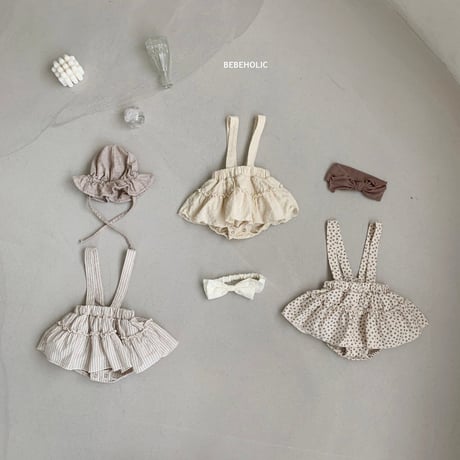 即納【bebeholic】Peanut Skirt Bloomers (be36)